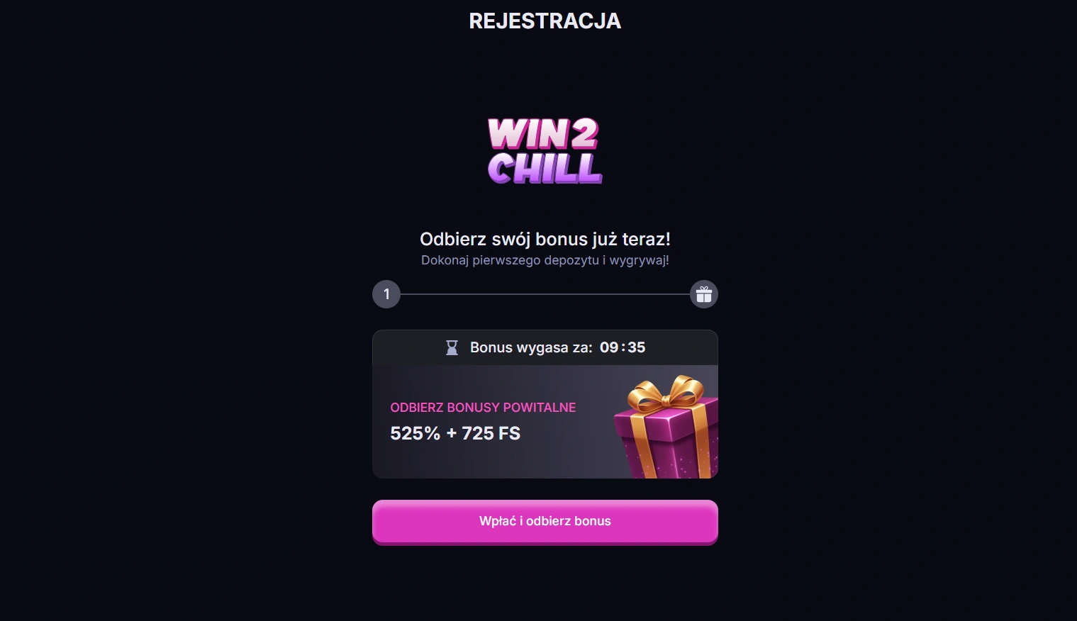 win2chill casino bonus