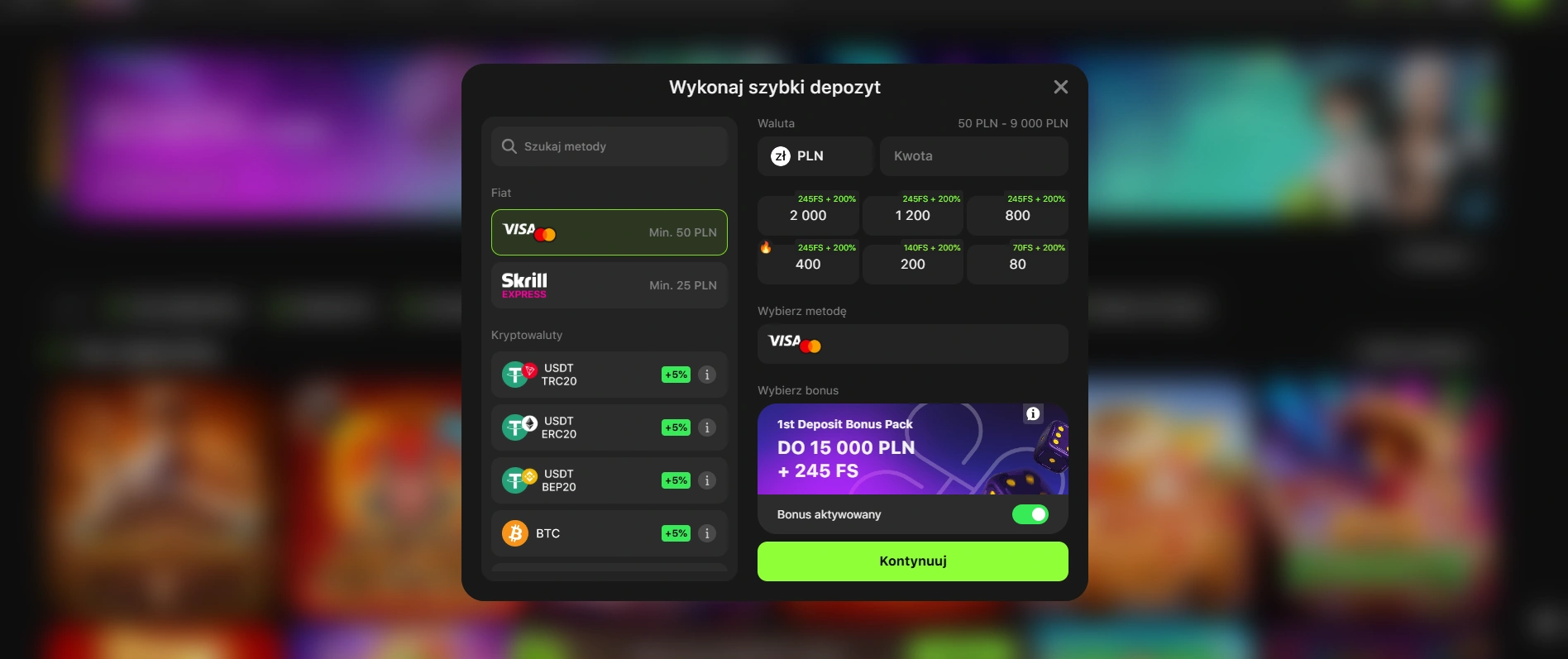 gamespot casino rejestracja krok 2