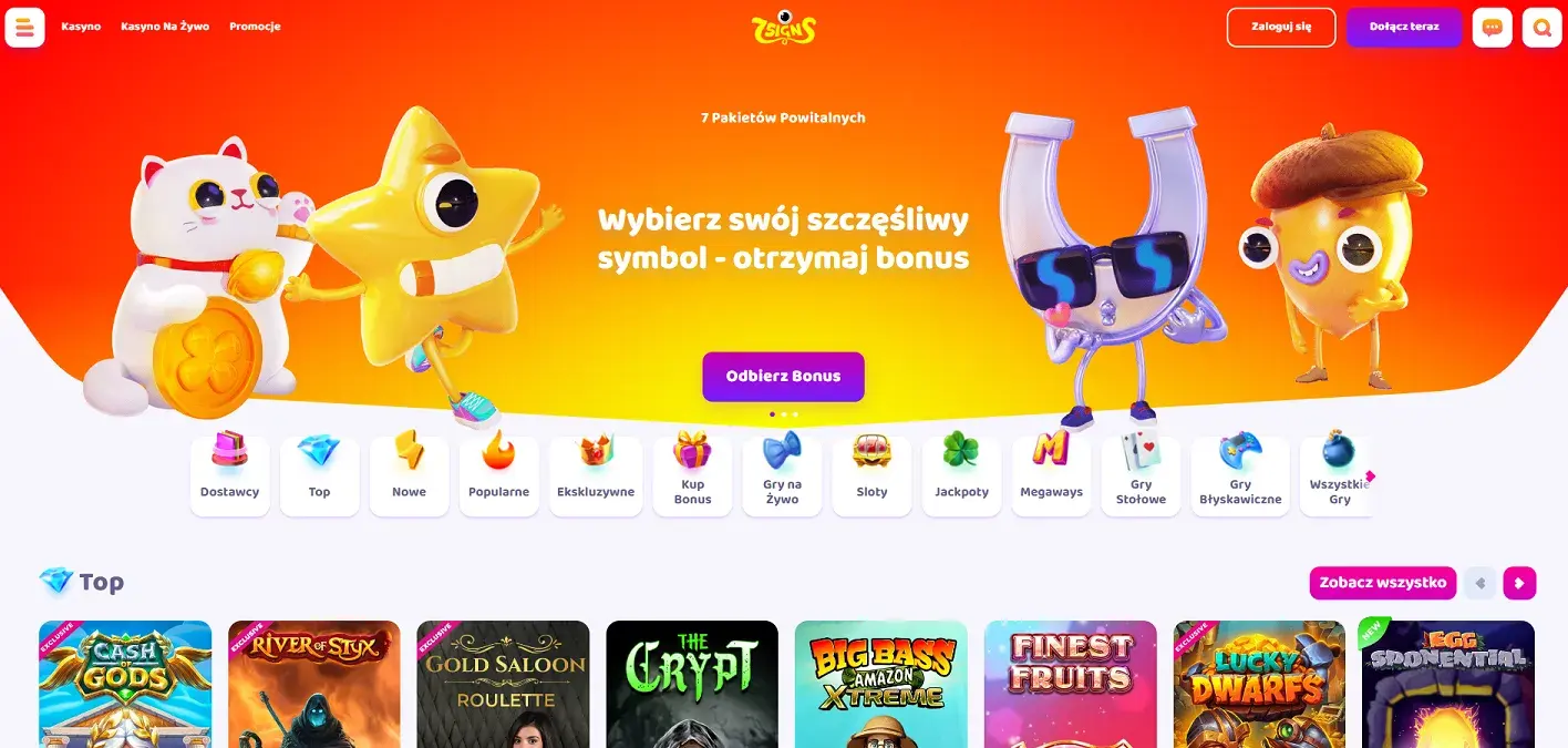 7 signs casino glowna strona