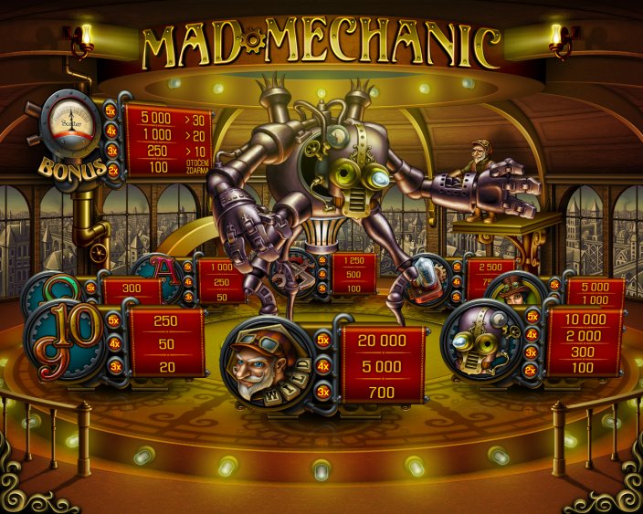 Mad Mechanic gra