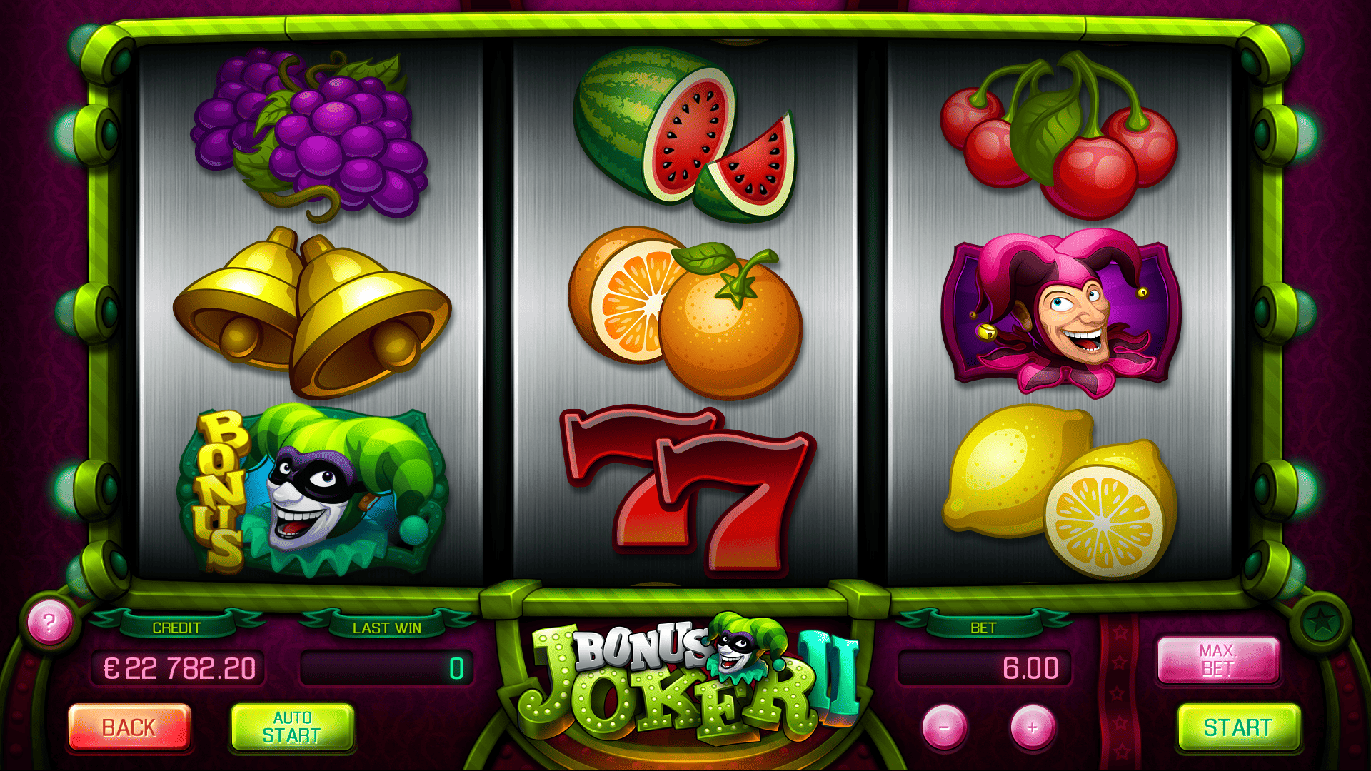 bonus joker slot