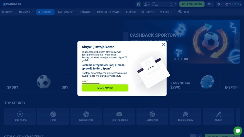 fairpari casino link aktywacyjny