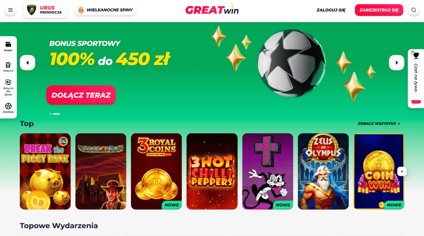 greatwin casino recenzja