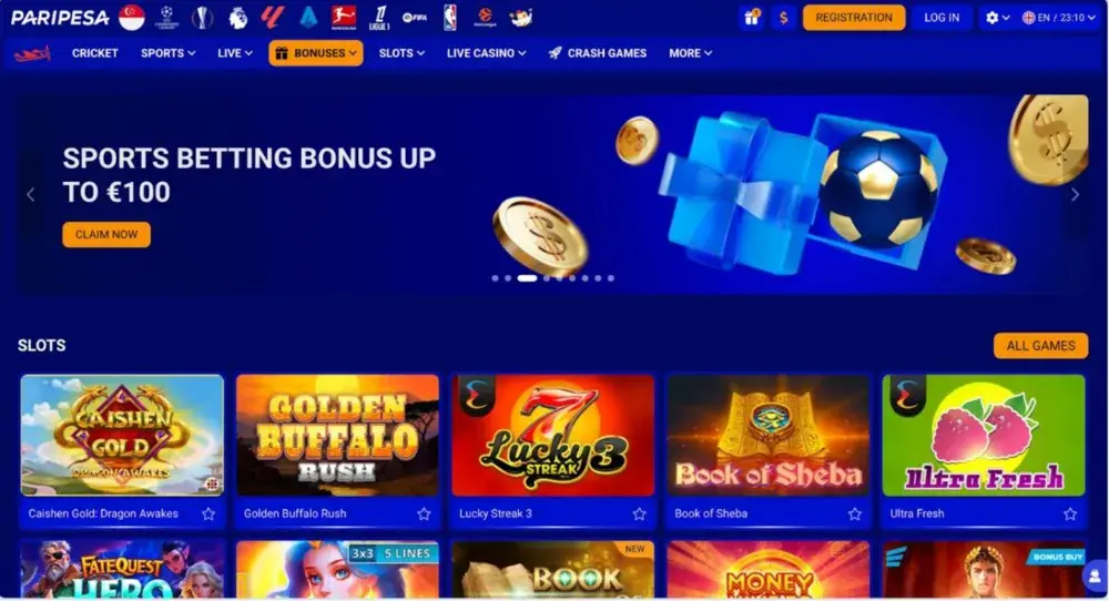 paripesa casino strona