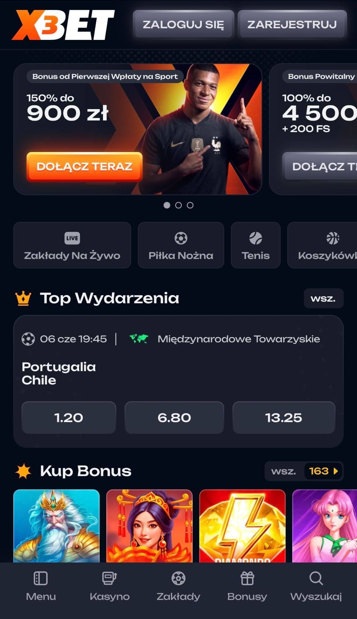 pierwszy etap oceny x3bet
