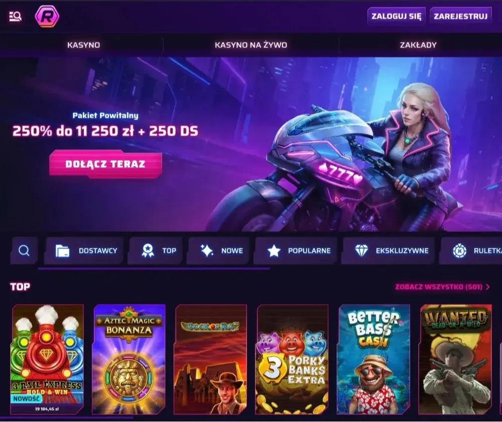 roby casino strona