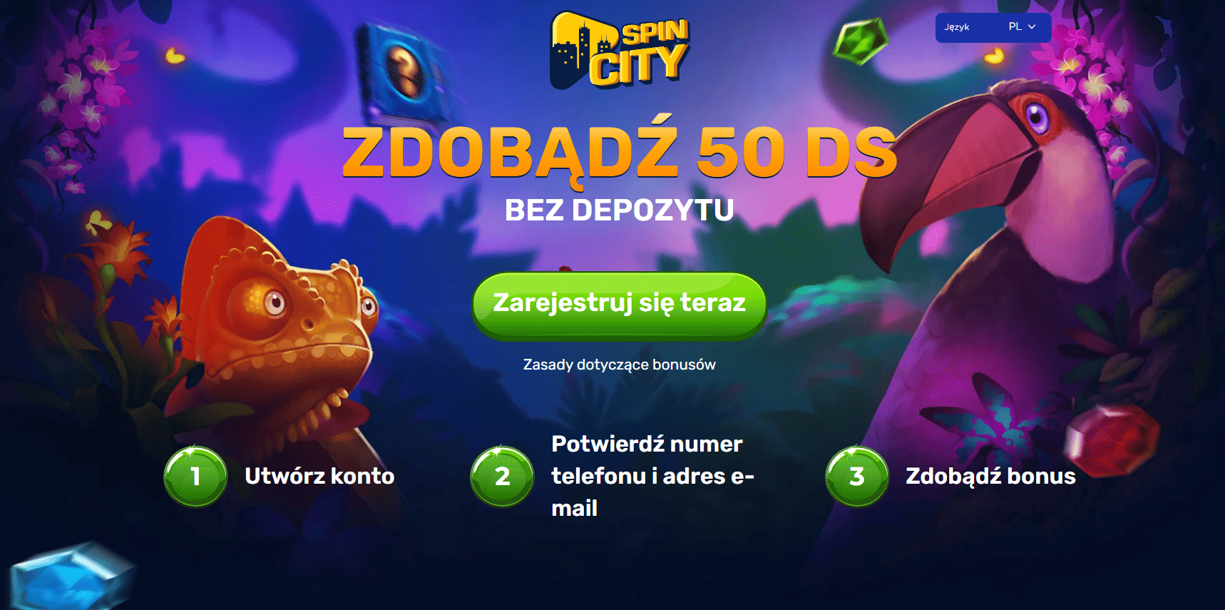 spincity 50 ds