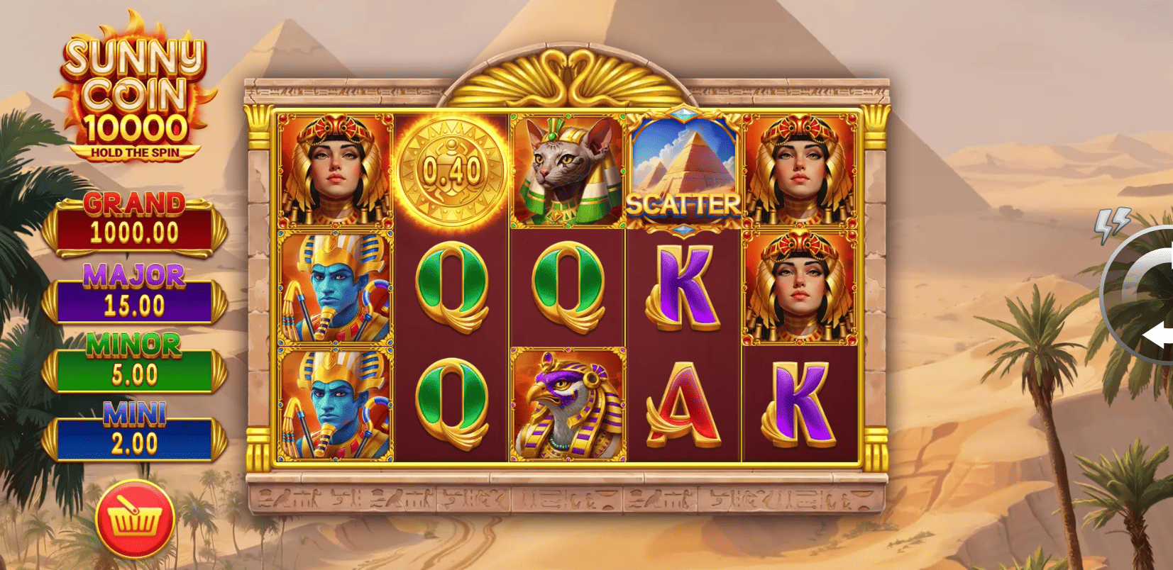 sunny coin 10000 hold the spin