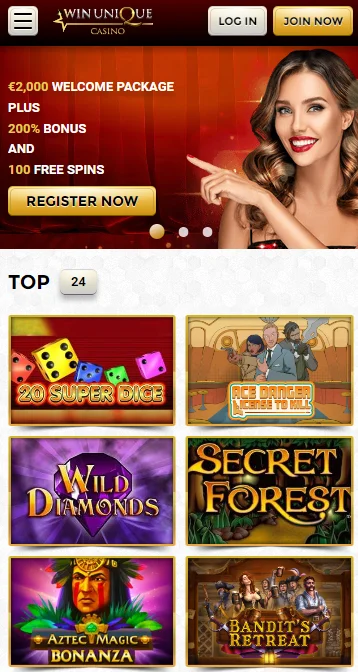 unique casino mobilna