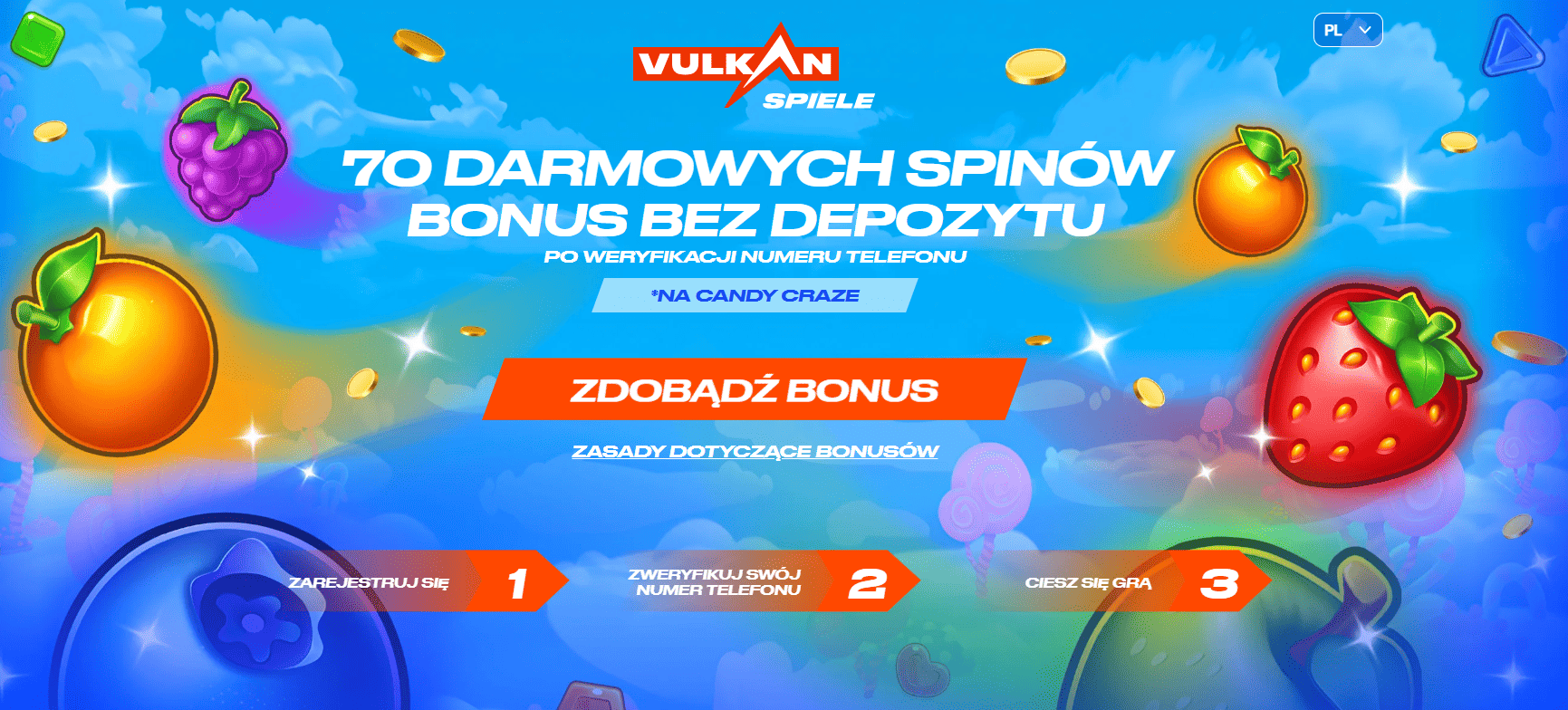 vulkanspiele 70 ds