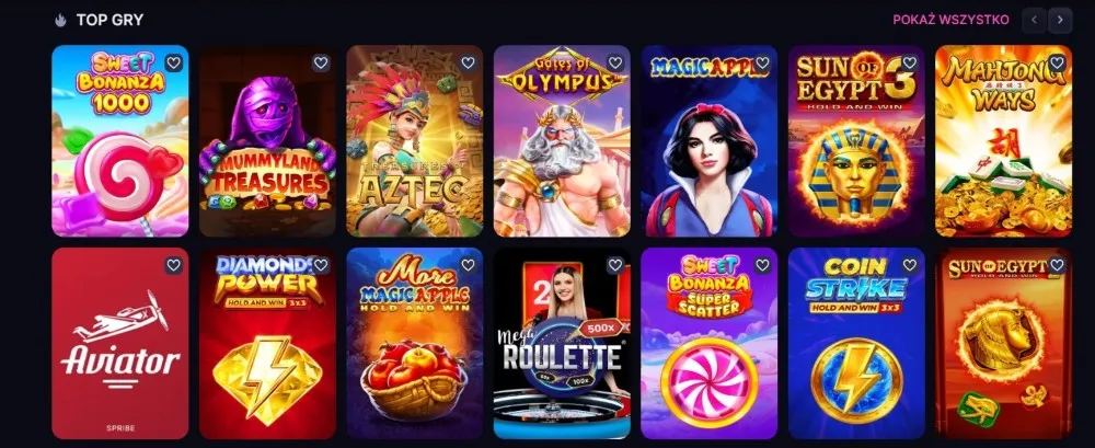 win2chill casino wybór gier